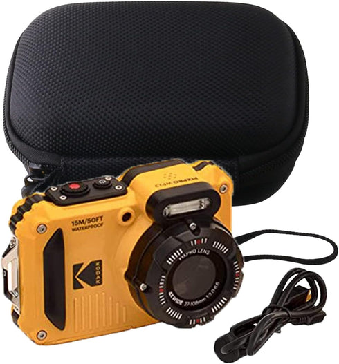 JINMEI Hard EVA Carrying Case Compatible with for Kodak PIXPRO WPZ2 Rugged Waterproof Digital Camera Case (black)...