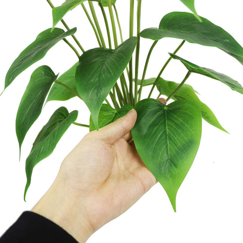 Artificial Flower 17 inches Calla Lily Silk Plant Fake Bonsai Flowers Greenery Plants for Indoor Outdoor Home Office Bedroom Table Centerpieces Pa...