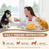 Freeze Dried Cat and Dog Treats, Limited Ingredient Quail Egg Yolk Healthy Tasty Snacks for Training (4.6 Ounce)...