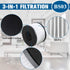 Improvedhand BS-03 HEPA Filter Replacement for PARTU Air Purifier Part U and Part X, Pack of 2...
