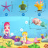 Jetec Aquarium Fish Tank Mermaid Ornament Miniature Mermaid Figurines with Simulated Seaweed for DIY Craft Aquarium Fish Tank Desk Accessories Dec...