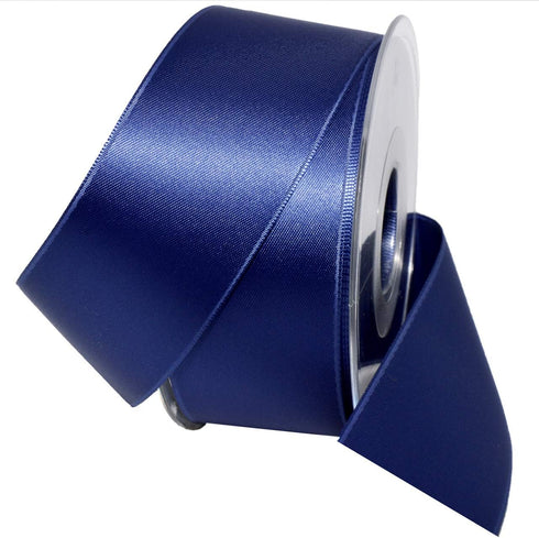 Morex Ribbon 03540/25-059 Double Face Satin Ribbon 1.5" X 27 YD Denim Ribbon for Gift Wrapping, Birthday Gift Cards, Satin Dress for Women, Silk R...