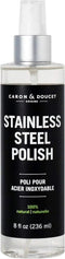 CARON & DOUCET - Stainless Steel Polish | 100% Plant Based and Non-Toxic Formulation. Concentrated formulation that does not contain any water or ...