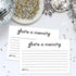 50 Share a Memory Cards, Going Away Party Decorations Funeral Guest Book for Celebration of Life Birthday Anniversary Memorial Funeral Graduation ...