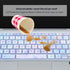 2Pack HP Chromebook Keyboard Cover 14 Inch Compatible with HP Chromebook x360 11.6" 14" Touchscreen 2-in-1 Laptop 14-DA 14B-CA Series Skin(Marble+...