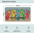 Beach Door mat,Welcome Flip Flops Beach Mat,Beach Door mats Outdoor Indoor Entrance,Summer Door mat Outdoor 17x30 Doormats...