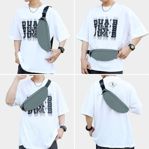 Fanny Packs for Women Men, Waterproof Crossbody Waist Pack, Belt Bag for Travel Walking Running Hiking Cycling...