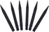 6Pcs 8.25 Inch Reinforced Ground Spikes, Solar Lights Spikes, ABS Plastic Lights Replacement Stakes, Ideal for Solar Pathway Lights Garden Lights ...