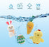 5Pcs My First Easter Basket Stuffed Plush Playset Easter Basket Stuffers Stuffed Cartoon Bunny Easter Egg Plush Basket for Kids...