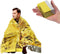 Emergency Mylar Thermal Blankets, Silver Gold Foil Survival Blanket Space Blanket Survival Kit for Outdoors, Camping, Hiking, Survival or First Ai...