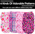PET SHOW 4 Pack Paw Bone Printed Dog Clothes Shirts Soft Vest Lightweight Sleeveless Cats Doggies T-Shirts Puppies Tank Top Tee for Small Medium D...