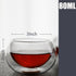 PunPun 2.7oz. 80ml Double Wall Borosilicate Glass Tea Cups Espresso Cups Heatproof Insulating Teacups glass Set of 4...
