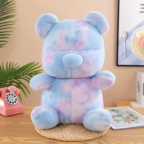 Tie Dye Bears Stuffed Animal Plush Toy - Plushie for Ages 3+ - Super Soft and Cuddly – Good for Girls and Boys, Employees, Collectors, Great Valen...
