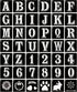 3 Inch Letter Stencils Symbol Numbers Craft Stencils, 42 Pcs Reusable Plastic Alphabet Templates for Painting on Wood, Wall, Fabric, Rock, Glass, ...