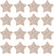GORGECRAFT 1 Box 16Pcs Star Shaped Rhinestone Buttons Crystal Light Gold Alloy Shank Button Replacement Decorative Buttons for DIY Sewing Crafts S...