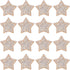 GORGECRAFT 1 Box 16Pcs Star Shaped Rhinestone Buttons Crystal Light Gold Alloy Shank Button Replacement Decorative Buttons for DIY Sewing Crafts S...