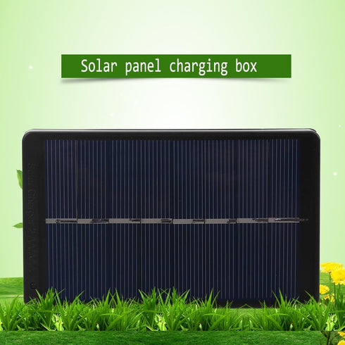 Solar Aa AAA Battery Charger Charging Box 1W 4V Portable Solar Battery Charger for Aa and AAA Batteries Black Solar Battery Charger for Aa Batteri...