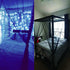 Goplus Mosquito Net, 4 Corner Post Bed Canopy, Quick and Easy Installation for King Size Beds Large Queen Size Bed Curtain (Black)...