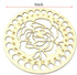 Wooden Embroidery Floss Organizer Cross Stitch Thread Holder Storage Tool Floral Round Thread Organizer Handmade DIY Sewing Art Crafts...