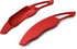 iJDMTOY Aluminum Paddle Shifter Extensions Compatible with Subaru BRZ Impreza WRX Legacy XV Crosstrek Red Matte Finish...