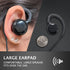 1-Wire C-Shape Swivel Earpiece Headset with PTT Button Mic for Motorola Two-Way Radio Walkie Talkies CP110, CP185, CP200, CLS1110, CLS1410, EP450,...