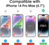 amFilm Screen Protector OneTouch Compatible with iPhone 14 Pro Max 6.7", Dynamic Island Compatible- with Easy Installation Kit, Full Coverage Case...