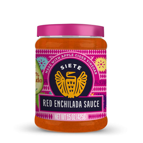 Siete Family Foods Red Enchilada Sauce, 15 OZ...
