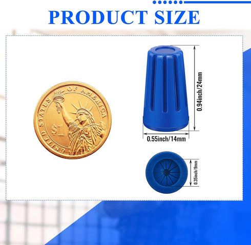 Waterproof Outdoor Electrical Connector Cable Terminal Waterproof Connector Landscape Wire Splice Connector for Building Application Connect Wet L...