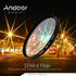 Andoer 52mm CPL+Close-Up+4 +Star 8-Point Filter Circular Filter Kit Circular Polarizer Filter Macro Close-Up Star 8-Point Filter with Bag for Niko...