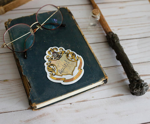 Harry Potter Hogwarts Sticky Note and Sticky Tab Box Set | Work Memo Notepad Stationery Paper, Home School Supplies For College Business | Wizardi...