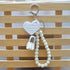 Sovenny 12 Pieces Pearl Beaded Lobster Clasp Key Chain Keyring Purse Bag Charm Decoration Accessory (Silver Clasp)...