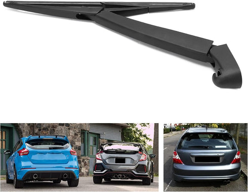 Rear Windshield Wiper Arm Blade Set 76720?S6D?E01 Rear Wiper Arm and Blade Replacement for Civic VII 2001?2005...