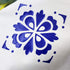 guangyintong Blue Heat Transfer Vinyl HTV Rolls, 12" x 8ft Blue Iron on Vinyl for T-Shirts Glossy Surface Blue HTV Vinyl for All Cutter Machines E...