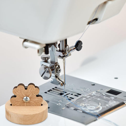 Daisy Thread Cutter, Tabletop Blade Saver Thread Cutter with Anti-Slip Stand Yarn Cutter Thread Cutting Tools Quilting Supplies for Sewing Seam...