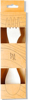 Spork by barg. Bamboo Fiber Travel Utensil for Everyday Use, BPA-free and Organic Material, Reuseable, Recyclable, 3-in-1 spoon-fork-knife, Light ...