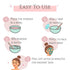 A TYPICAL Jelly Mask for Facials Professional, Hydrojelly Mask for Facials, 5 Pack Kiwi, Rose, Aloe, Lavender & Gold Powder Peel Off, Esthetician ...