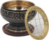 DharmaObjects Decorated Brass Charcoal Incense Burner...