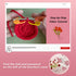 Lily's Lyric Flower Crochet Kit | Pink Rose | Step-by-Step Video Tutorial for Adults Teenagers | Craft Gift Idea DIY Home Decoration......