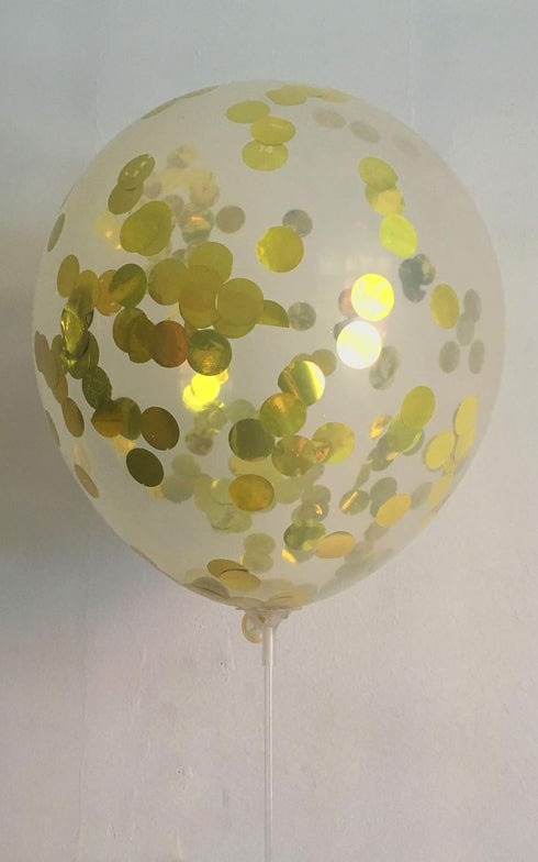 Confetti Balloons Gold Blue Metallic Balloon Wedding Baby Bridal Shower Birthday Party Favor Suppliers 12inch 50packs...