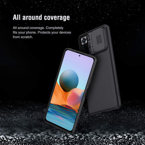 For Xiaomi redmi Note 10 Pro Case, CamShield Slim case Protective Cover with Camera Protector Hard PC TPU Ultra Thin Anti-Scratch Phone Case for R...