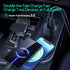 60w Car Charger Super Fast Charging 2.0 Dual-Port (45W+15W) with USB C to C Cable for Samsung Galaxy S24 Ultra/S24/S24+/S23,S22,S21/S21 Ultra/ S21...