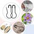 Clothing Tag Pins Bulb Pin Metal Gourd Pin DIY Home Accessories Safety Pins Bulb Pin (Blcak)...