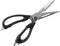 Ergo Chef All-Purpose Come-Apart Kitchen Shears for Poultry, Fish, Vegetables, Herb Stripper, Bottle Opener w/ Magnet Holder (Black)...
