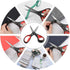 LIVINGO 8" Premium Scissors for Office, Multipurpose Titanium Non-Stick Craft Scissors for DIY, Sharp Stainless Steel Blades Comfort Grip, 3 Pack...