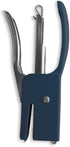 DesignWorks Ink Standard Issue Handheld Navy Blue Stapler with Staples - Cute Desk Accessories and Office Supplies for Classrooms, Teachers, and S...