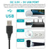 USB Router Fan, include 1000mm Extension Cable with 3-Speed Adjustable Controller, Cooling Case Fan for Receiver DVR Xbox TV Box Router 120mm x 25...