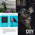 Solar Fairy String Lights Outside Cool White, Multi Strand 180 LEDs Watering Can Light for Outdoor, Waterproof Solar Powered Waterfall Lights, Fir...