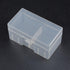 uxcell Hard Plastic Large Battery Storage Box Holder Organizer Protective Container for 12 x 9V Batteries...