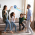 Flying Orb Ball Pro Toys, Globe 360°Rotating Magic Led Lights, Fly Orb Boomerang Fly Spinner Mini Drone with Gyroscope for Kids Adults Indoor Outd...