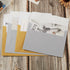 50 Pieces Metallic Color Self Seal Envelopes for Greeting Cards, Invitations, Postcards (Silver, 5x7)...